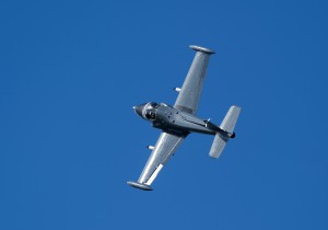 Ex- Royal Oman Air Force Strikemaster at Shoreham 2013 flown by Mark Petrie of NWAS Lts.